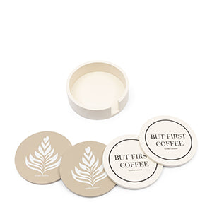But First Coffee Coasters 4 pieces 546730