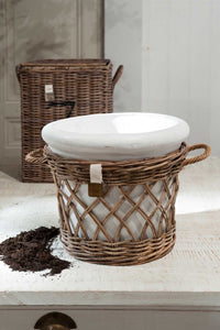 Cachepot Rattan Open Weave L 415600