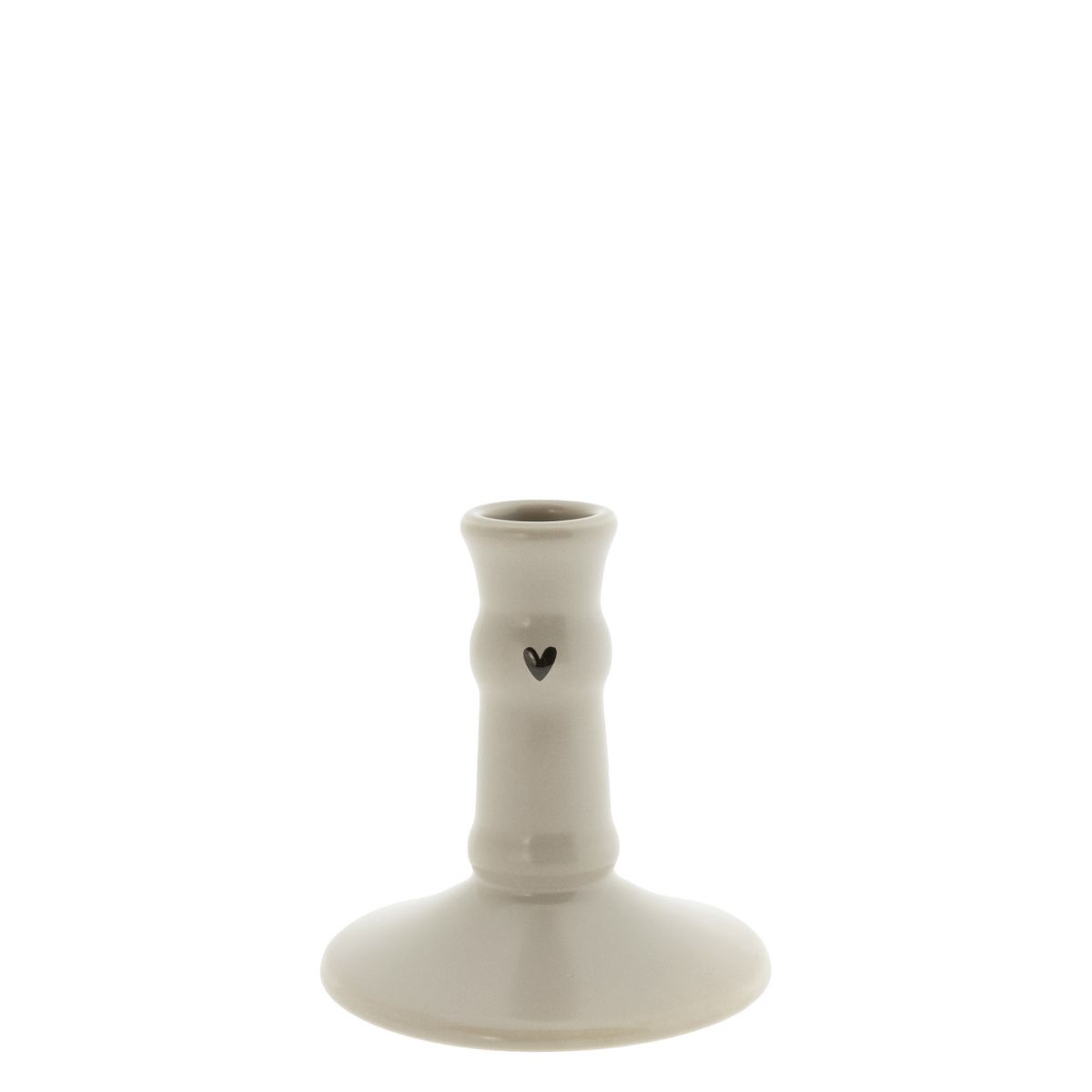 Candlestick SM Matt Titane 10 cm 003