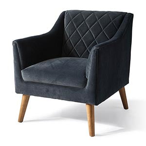 Contessa Armchair Velvet MidGrey 4309004