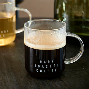 Dark Roasted Coffee Glass 456310
