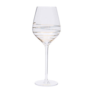 Elegant Swirl Wine Glass 566220