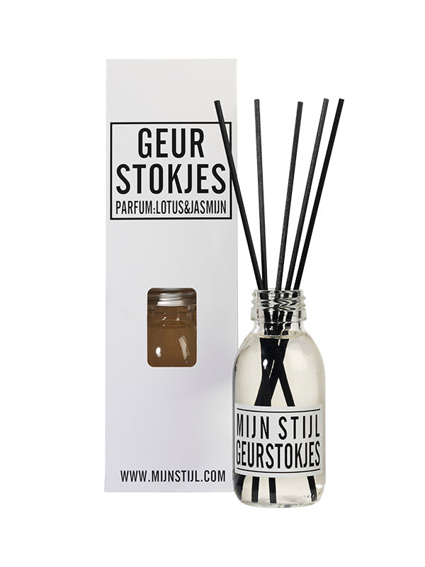 Geurstokjes parfum Lotus en Jasmijn 124179