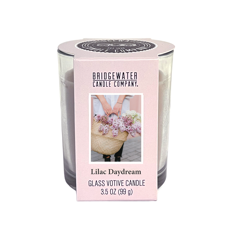 Glas Votief Kaars Lilac Daydream 203003