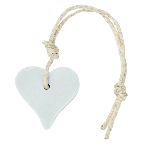Hanger hart 55 gram licht blauw parfum linnen 123575
