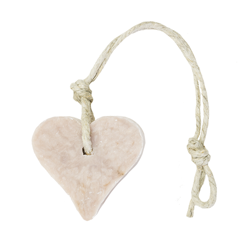 Hanger hart 55 gram met vanille parfum vanille 123590