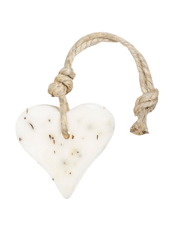 Hanger hart 55 gram naturel met rozemarijn parfum 12270