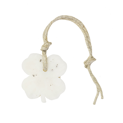 Hanger klavertje vier 65 gram met ghassoul mille f 123479