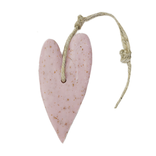 Hart XL 100 gram oud roze met zemelen parfum roosH 1237800