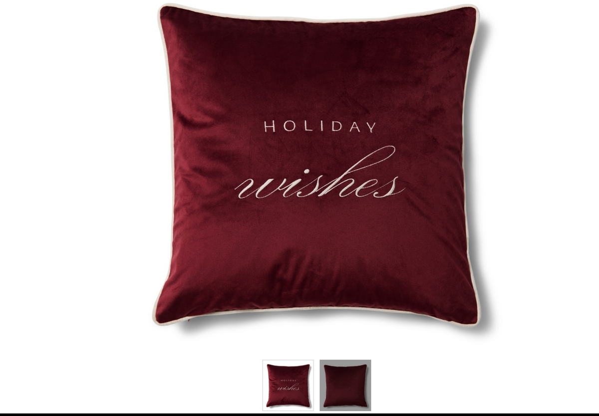 Holiday Wishes Pillow 50x50 598430