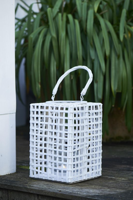 Lombok Lantern White L 373990
