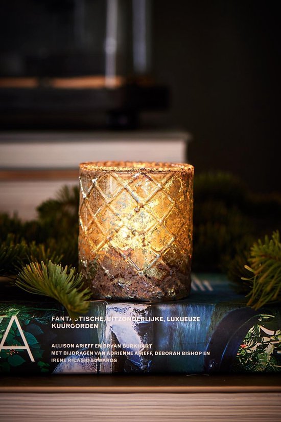 Magic Matelasse Votive Green S 314370
