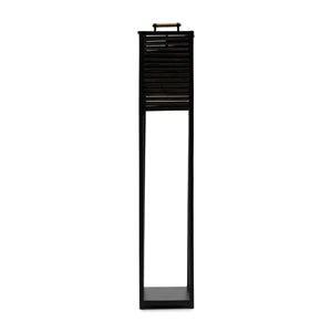 Ocean Cay Shutters Floor Lamp black 485540