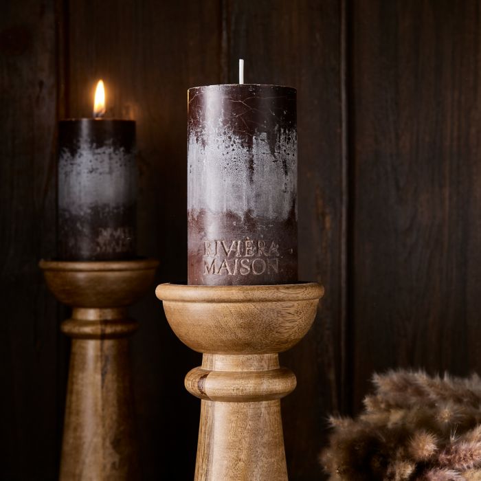 Pilar Candle Eco Dark Brown 7x13 499890