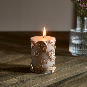 Poetic Folk Candle 7x10 487510