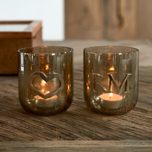 RM Love Votive Box gold 2 pieces 491290