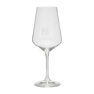 RM Monogram White Wine Glass 511210