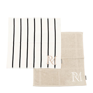 RM Stripes&Check Kitchen Towel 2pcs 547960