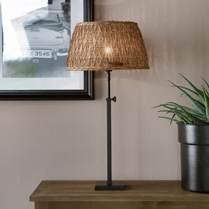 RR Cross Weave Lamp Shade 38x21 484430