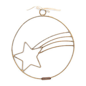 Rattan Xmas Star Wall Decoration 514350