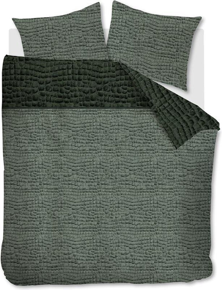 Rivièra Maison Croco Green 240x200-220