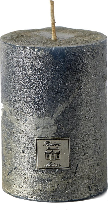 Rustic Candle Petrol 7x10 352030