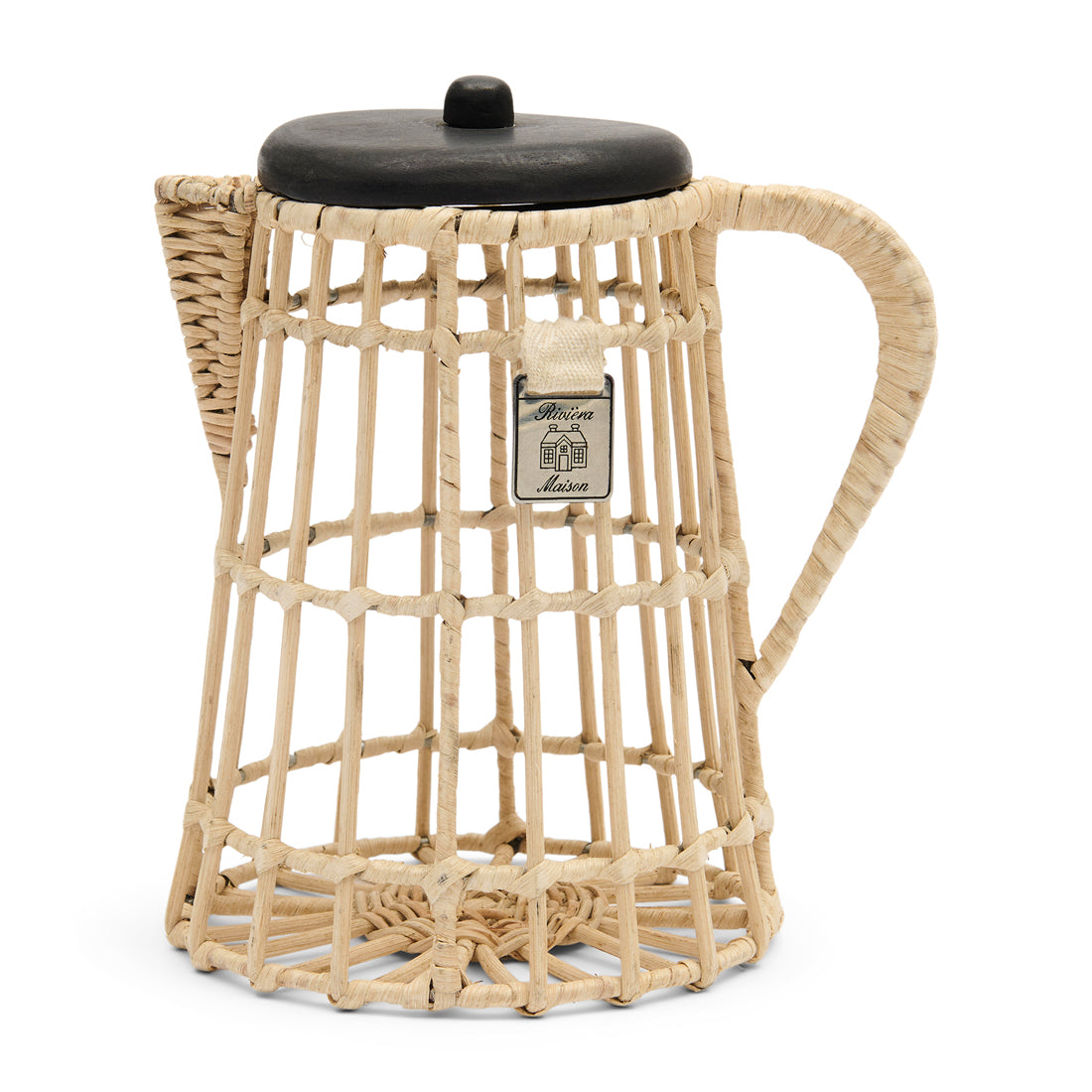 Rustic Rattan Coffee Cups Holder 573930