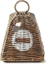 Rustic Rattan No Entry Doorstop 387570