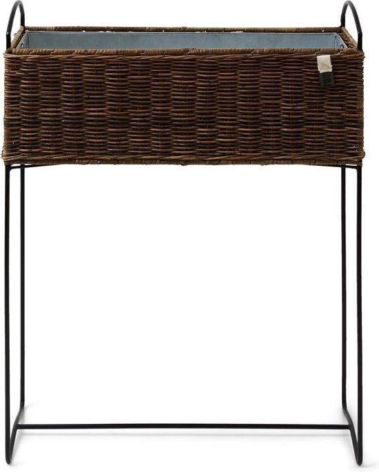 Rustic Rattan Planter High 449450