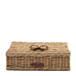 Rustic Rattan Rue Du Bac Tea Box 514390