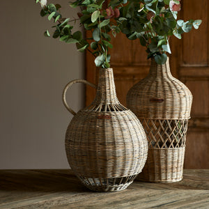 Rustic Rattan Water Bottle M 486930