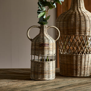 Rustic Rattan Water Bottle S 486940