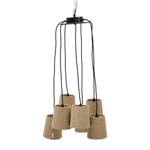 Silverstone 7 Shade Hanging Lamp fl 463920