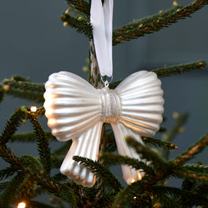 Sparkling Bow Ornament M 486420
