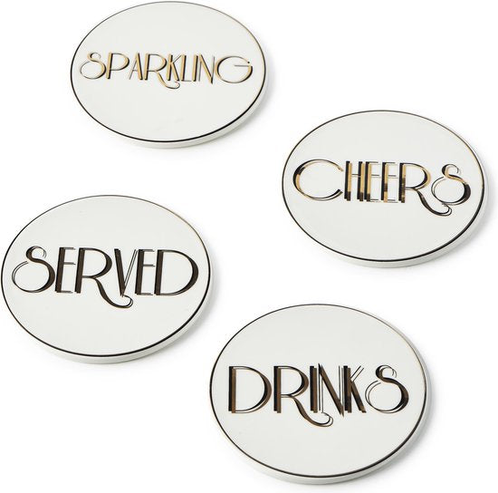 Sparkling Coasters - 4 Pcs 369850