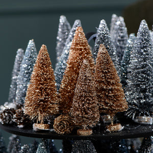 Sparkling Forest Deco Trees gold 489610