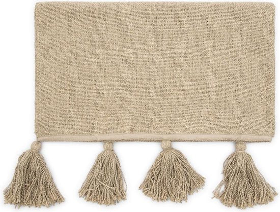 Tassle Treasure Throw flax 170x130 471050