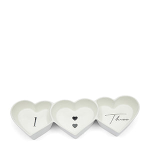 Triple Heart Serving Plate 458320