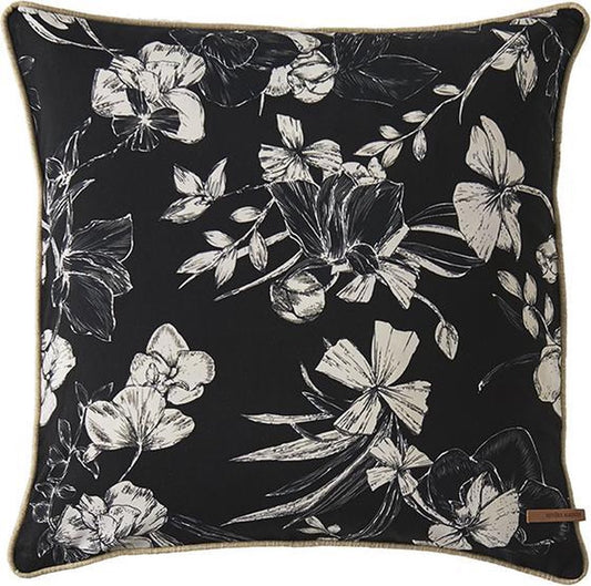 Cafe Floral Flower Pillow Cover  Decolicious
