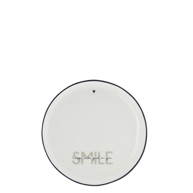 Cake Plate 16cm White/Smile RJ/CAKE 020 BT