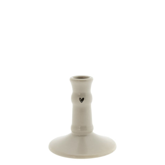 Candlestick SM Matt Titane 10 cm 003