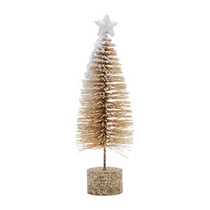 Christmas Tree Snow gold S 521420