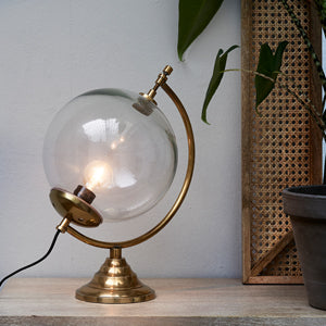 Globe Lamp gold 450330