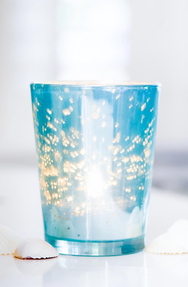 Happy Hamptons Votive (S) turquoise 298980