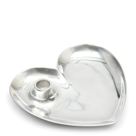 Heart Dinner Candle Plate L 570650