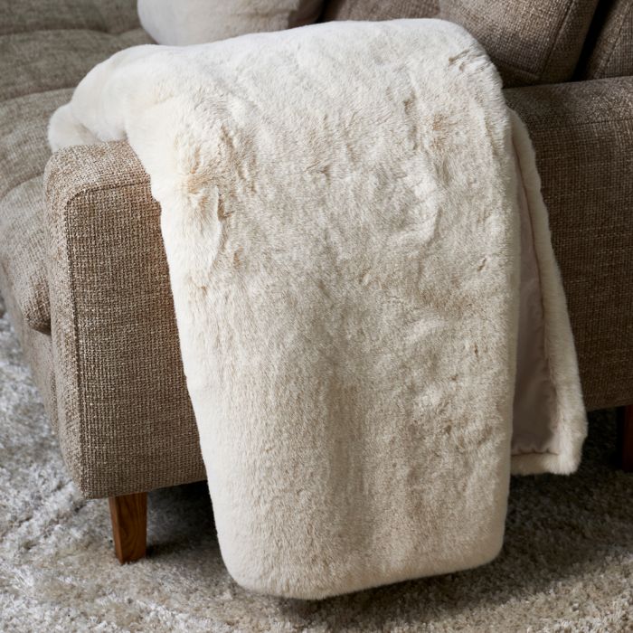 Heather Faux fur Throw 180x130 564730