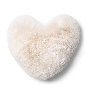 Heather Heart Faux Fur Pillow 564780