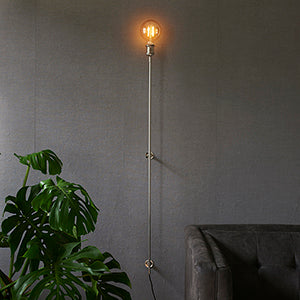 Hoxton Wall Lamp shiny silver 379740