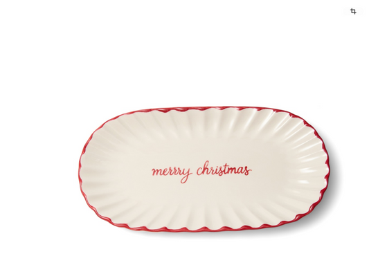 Merry Christmas Serving Plate 599560