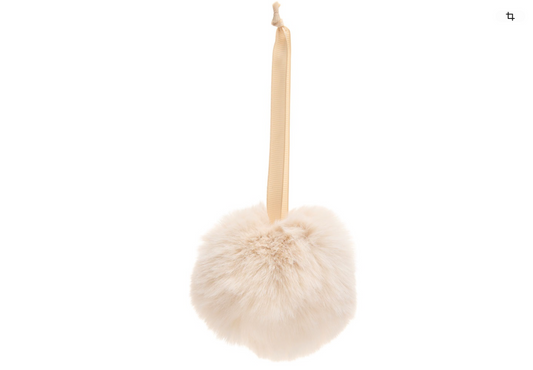 Furry Pom Ornament Dia 10 599050